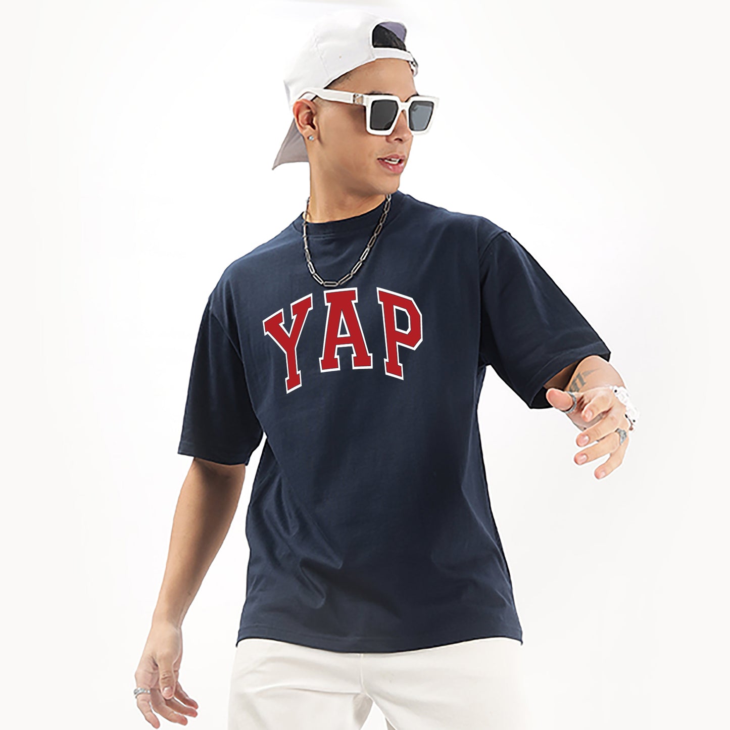 Yap Oversized T-Shirt - Fully Filmy
