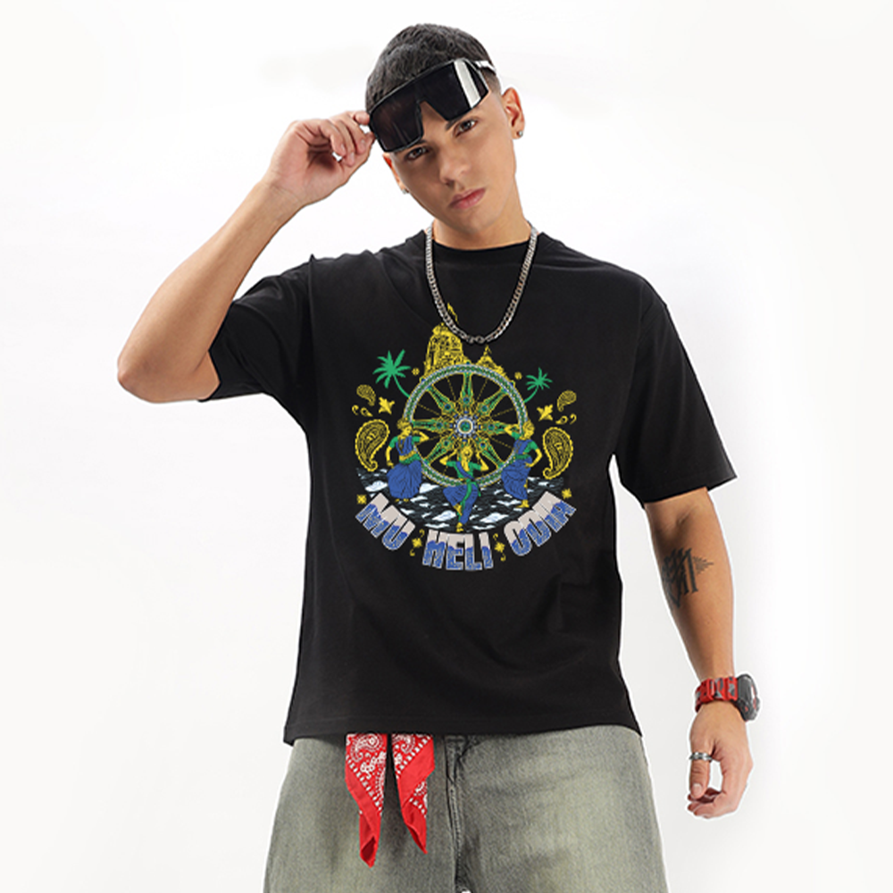 Mu Heli Odia (Blue Edition) | RBD Oversized T-Shirt - Fully Filmy