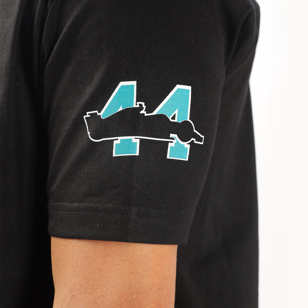 Billion Dollar Man Grand Prix Oversized T-Shirt (Front, Back & Left Sleeve) - Fully Filmy
