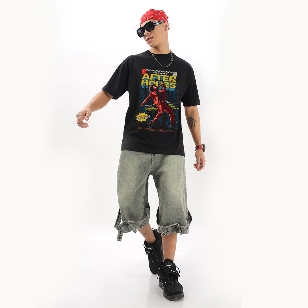 After Hours Oversized T-Shirt - Fully Filmy