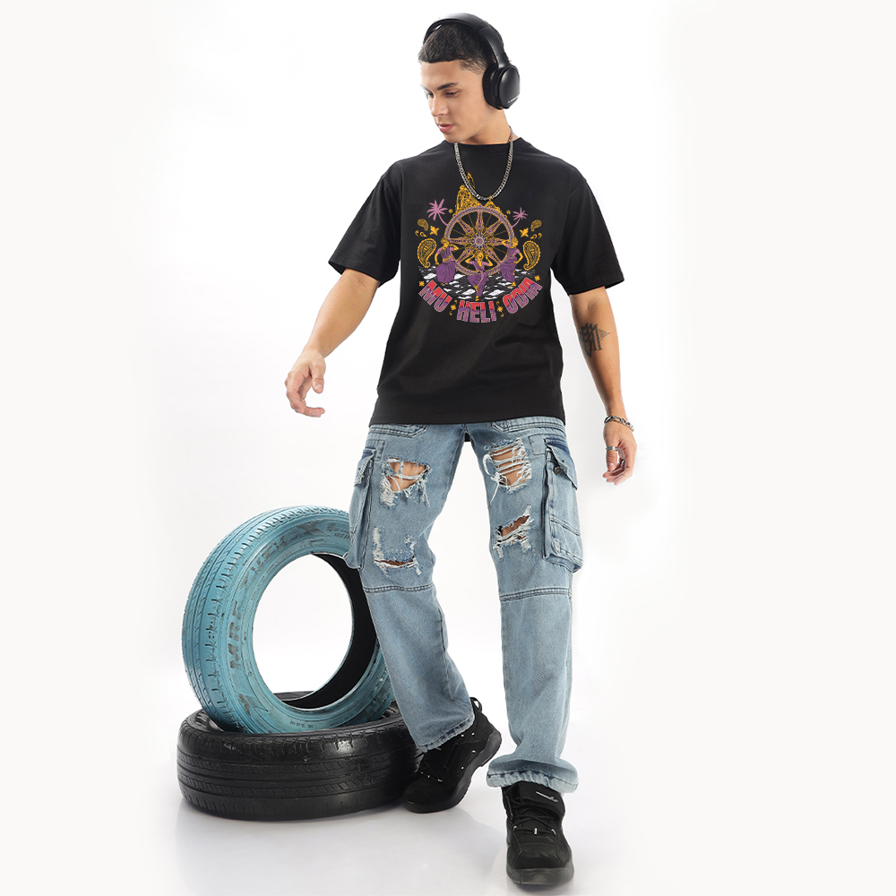 Mu Heli Odia (Pink Edition) | RBD Oversized T-Shirt - Fully Filmy