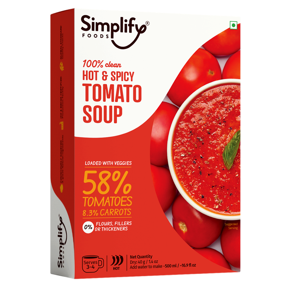 Hot & Spicy Tomato Soup 75g (2Packs) - Simplify