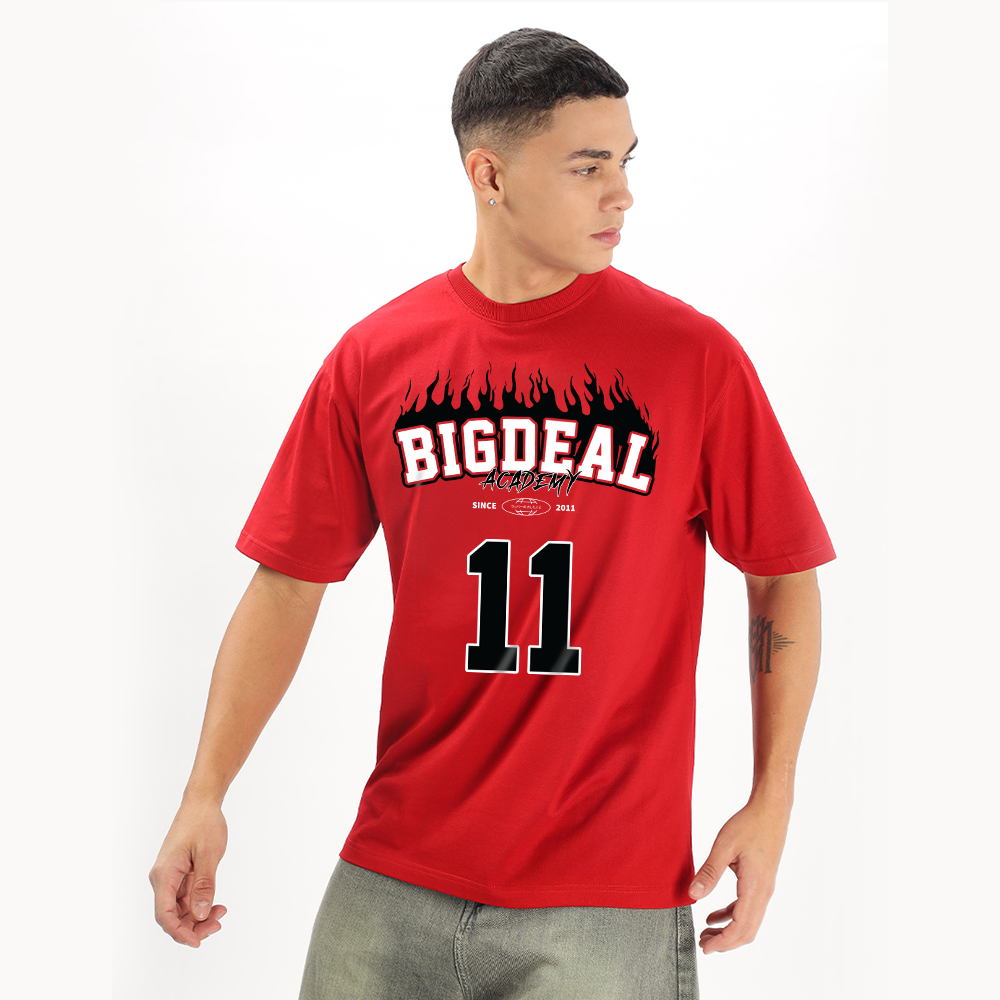 I'm A Big Deal (Light Edition) | RBD Oversized T-Shirt (Front, Back & Left Sleeve) - Fully Filmy
