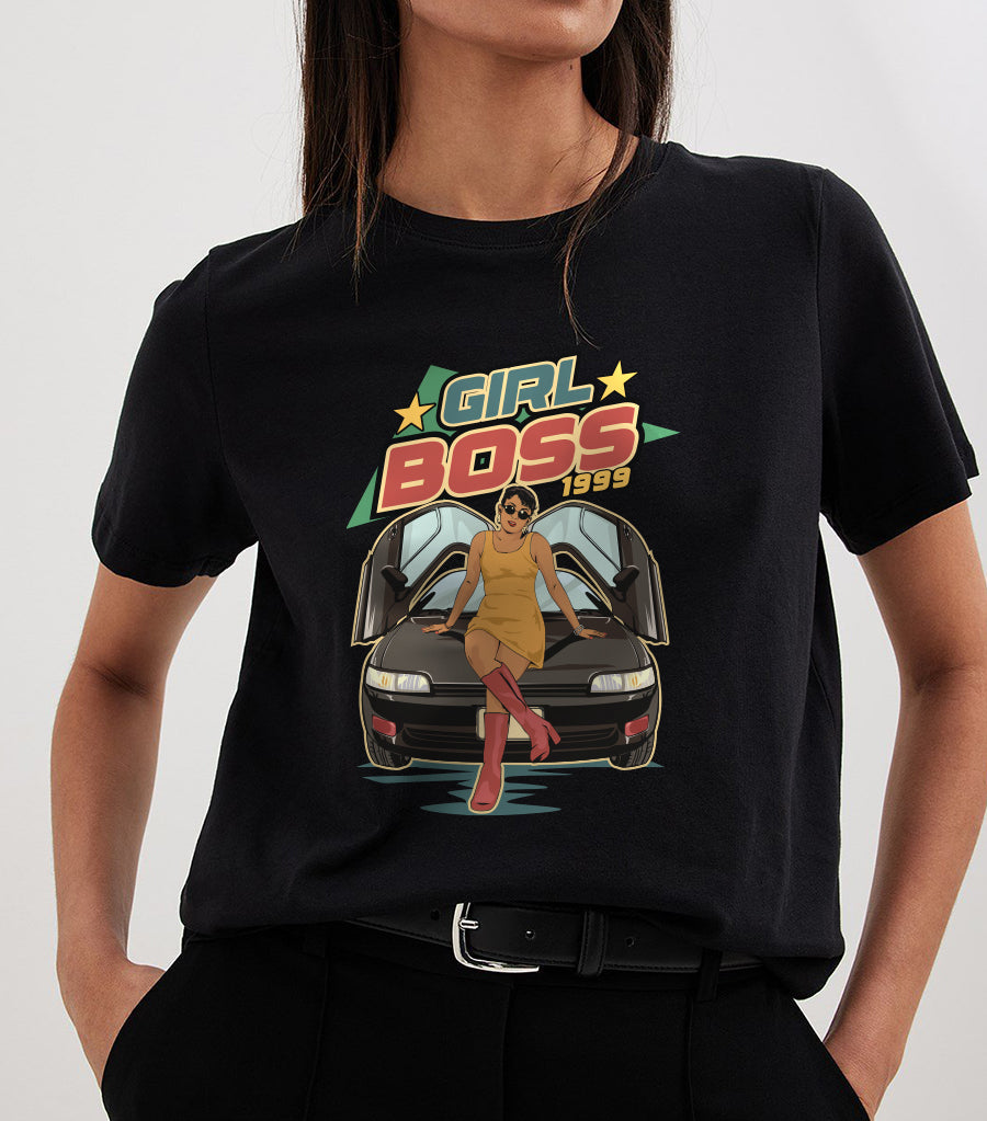 Girl Boss | Oversized T-Shirt - Fully Filmy