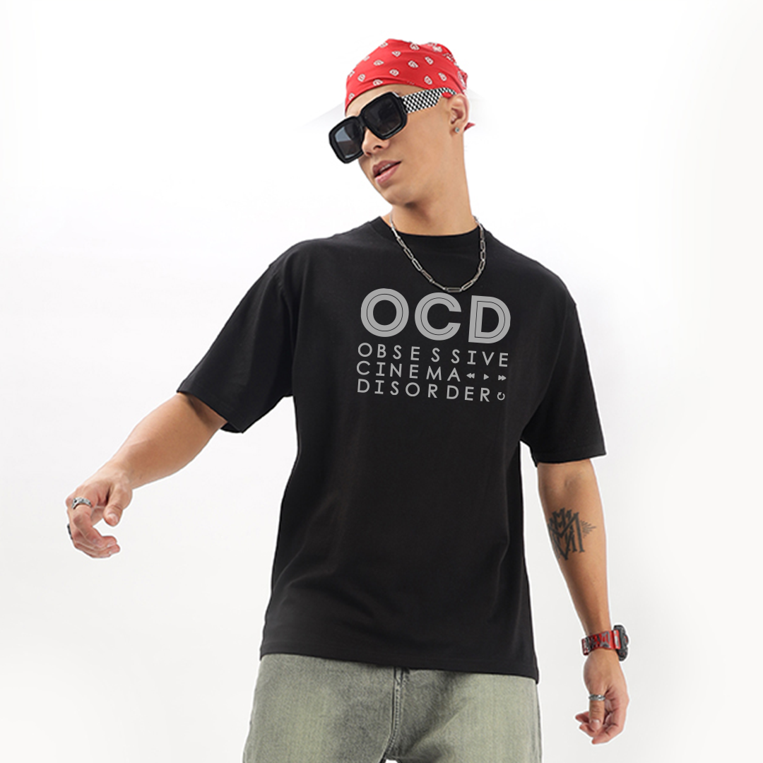 Obsessive Cinema Disorder Oversized T-Shirt - Fully Filmy