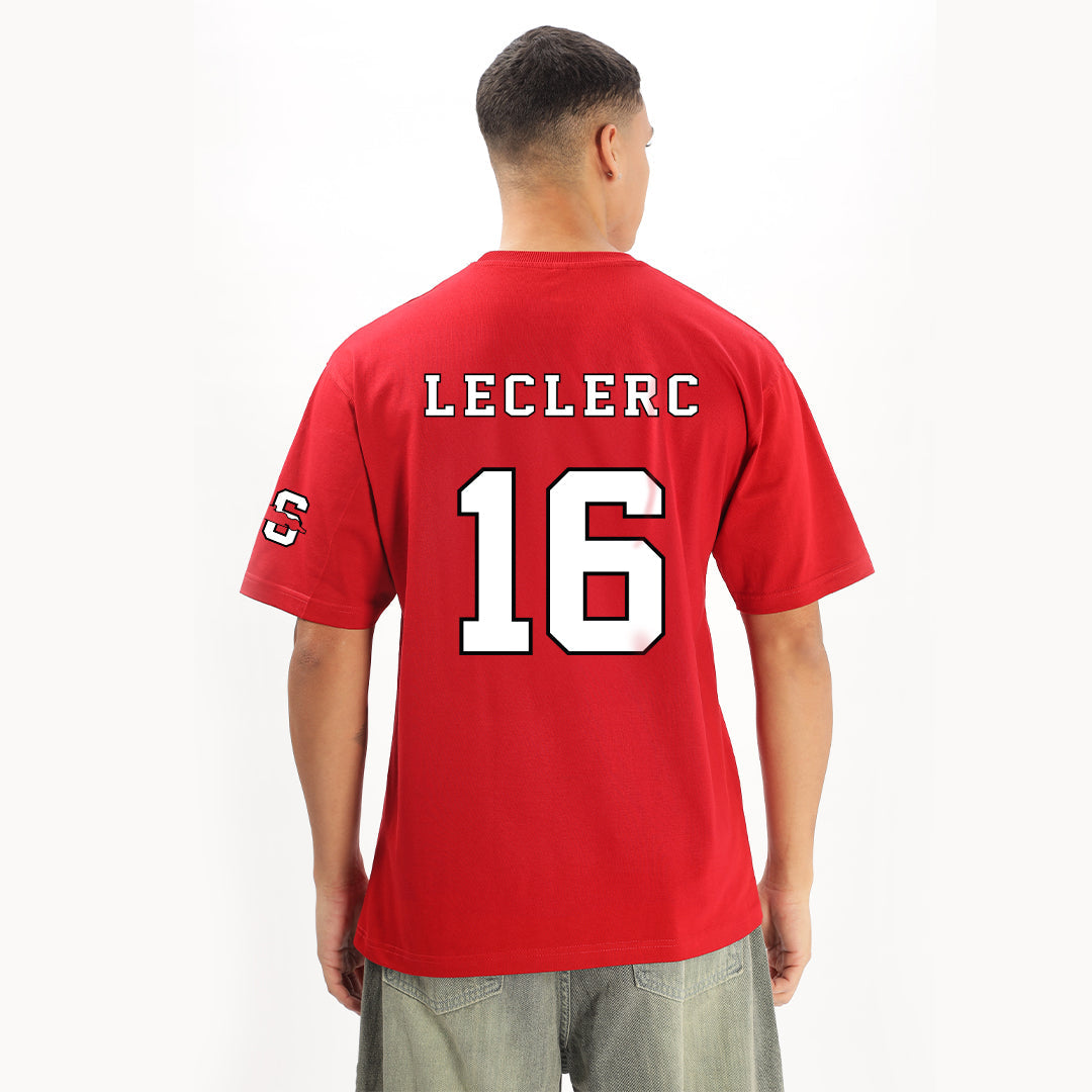 Lord Perceval Grand Prix Oversized T-Shirt (Front, Back & Left Sleeve) - Fully Filmy