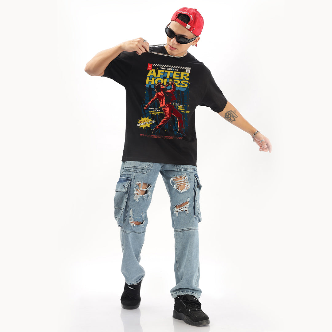 After Hours Oversized T-Shirt - Fully Filmy