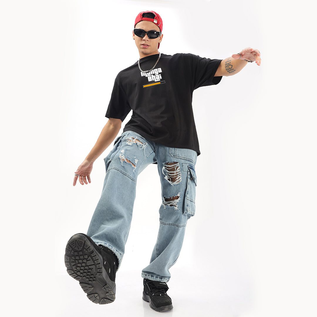 Irunga Bhai Oversized T-Shirt - Fully Filmy