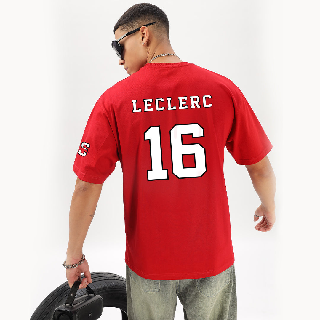 Lord Perceval Grand Prix Oversized T-Shirt (Front, Back & Left Sleeve) - Fully Filmy