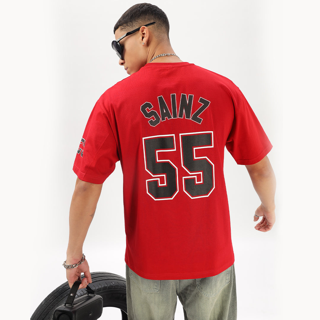 Smooth Operator Grand Prix Oversized T-Shirt (Front, Back & Left Sleeve) - Fully Filmy