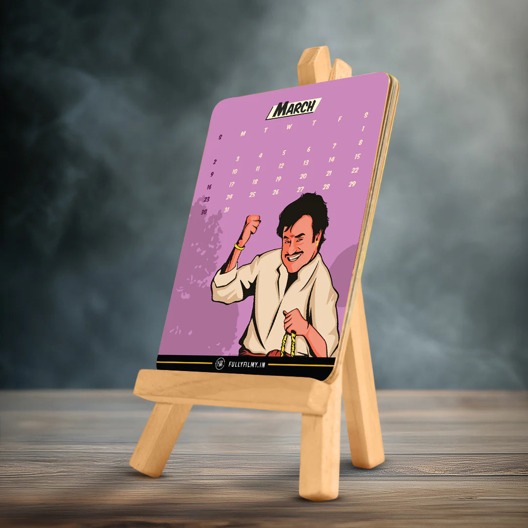 Superstar Forever 2025 - Desk Calendar - Fully Filmy