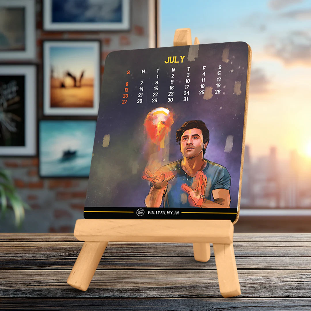 Ranbir Forever 2025 - Desk Calendar - Fully Filmy