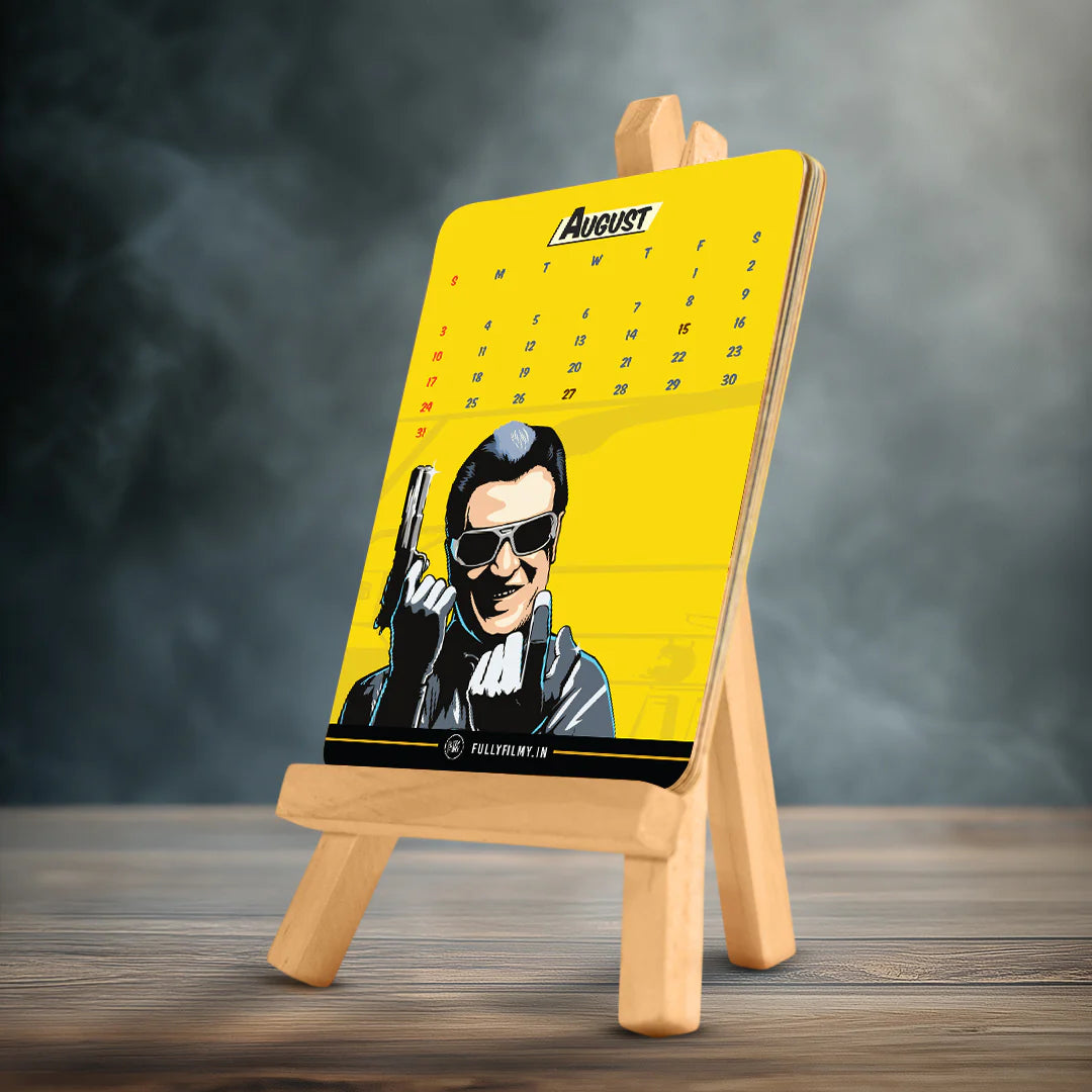 Superstar Forever 2025 - Desk Calendar - Fully Filmy