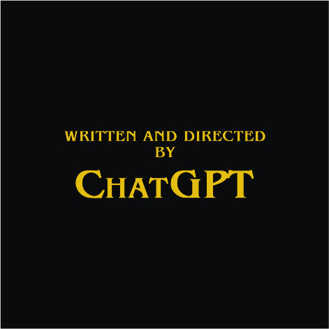 Written & Directed By ChatGPT | ChatGPT T-Shirt - Fully Filmy
