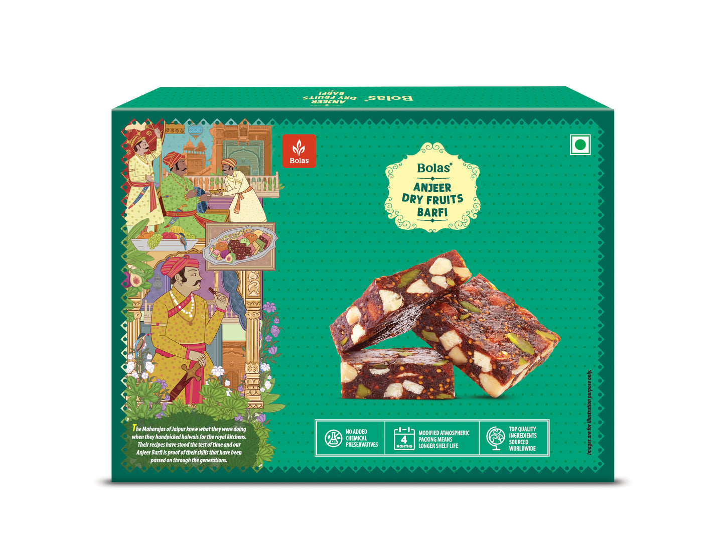 Anjeer Barfi 200g - Bolas