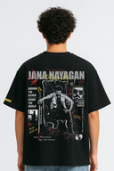 Born To Lead Oversized T-shirt | Jana Nayagan Official Merchandise - Bhunks