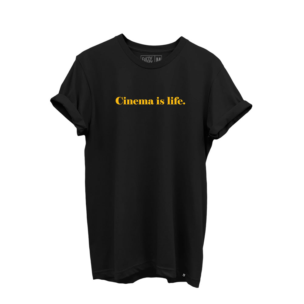 Cinema Is Life T-Shirt - Fully Filmy