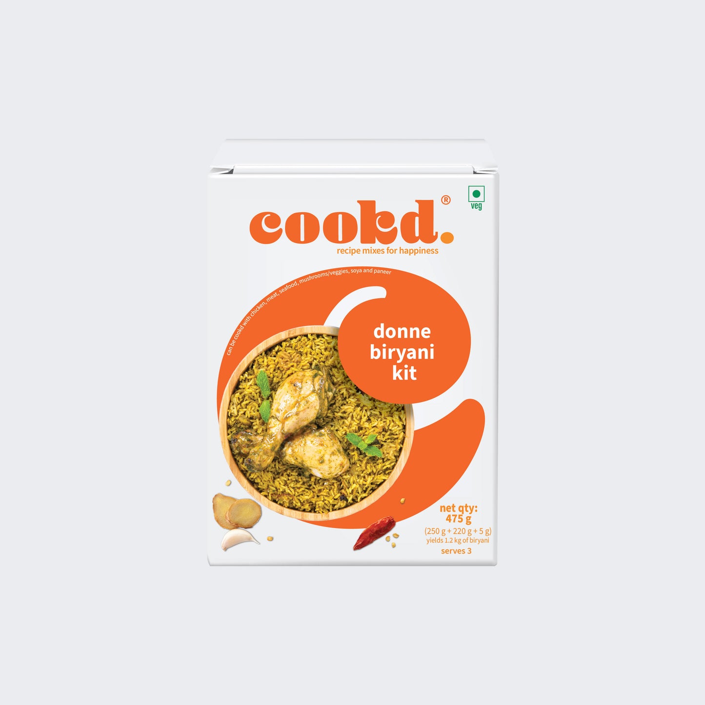 Donne Biryani Kit - Cookd