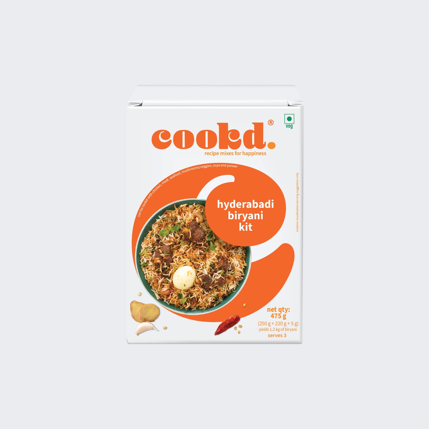 Hyderabadi Biryani Kit - Cookd