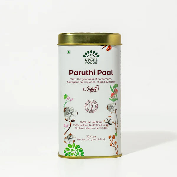Paruthi Paal 250g - Cotton Seed Instant Latte Mix - The Divine Foods