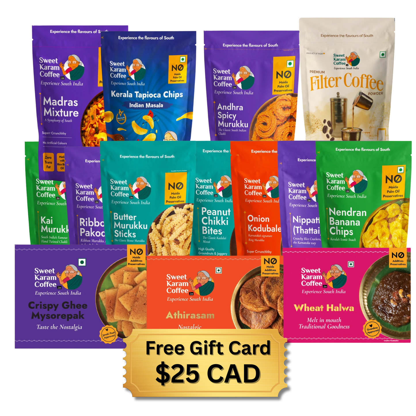 Sweet Karam Coffee Gift Bundle | 15 Items