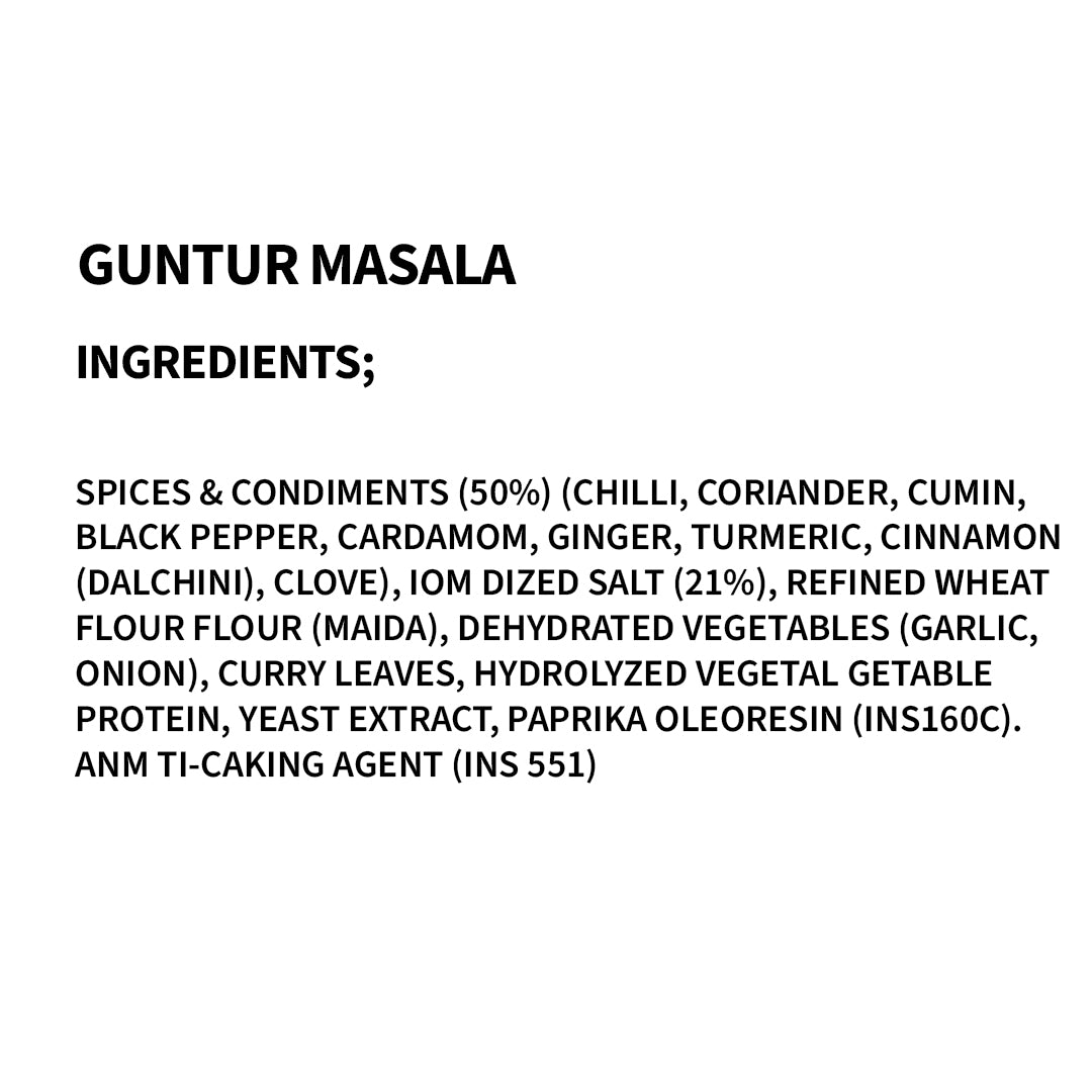 Guntur Masala - Cookd