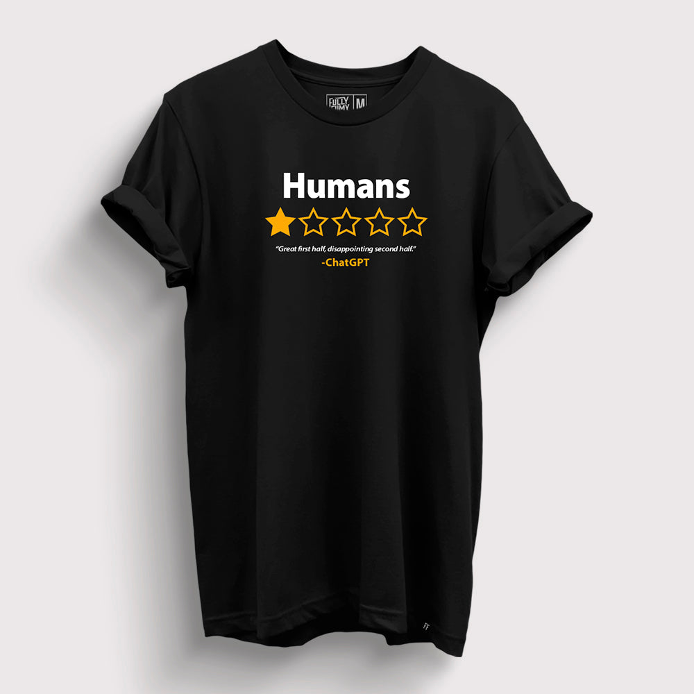 Honest Human Review | ChatGPT T-Shirt - Fully Filmy