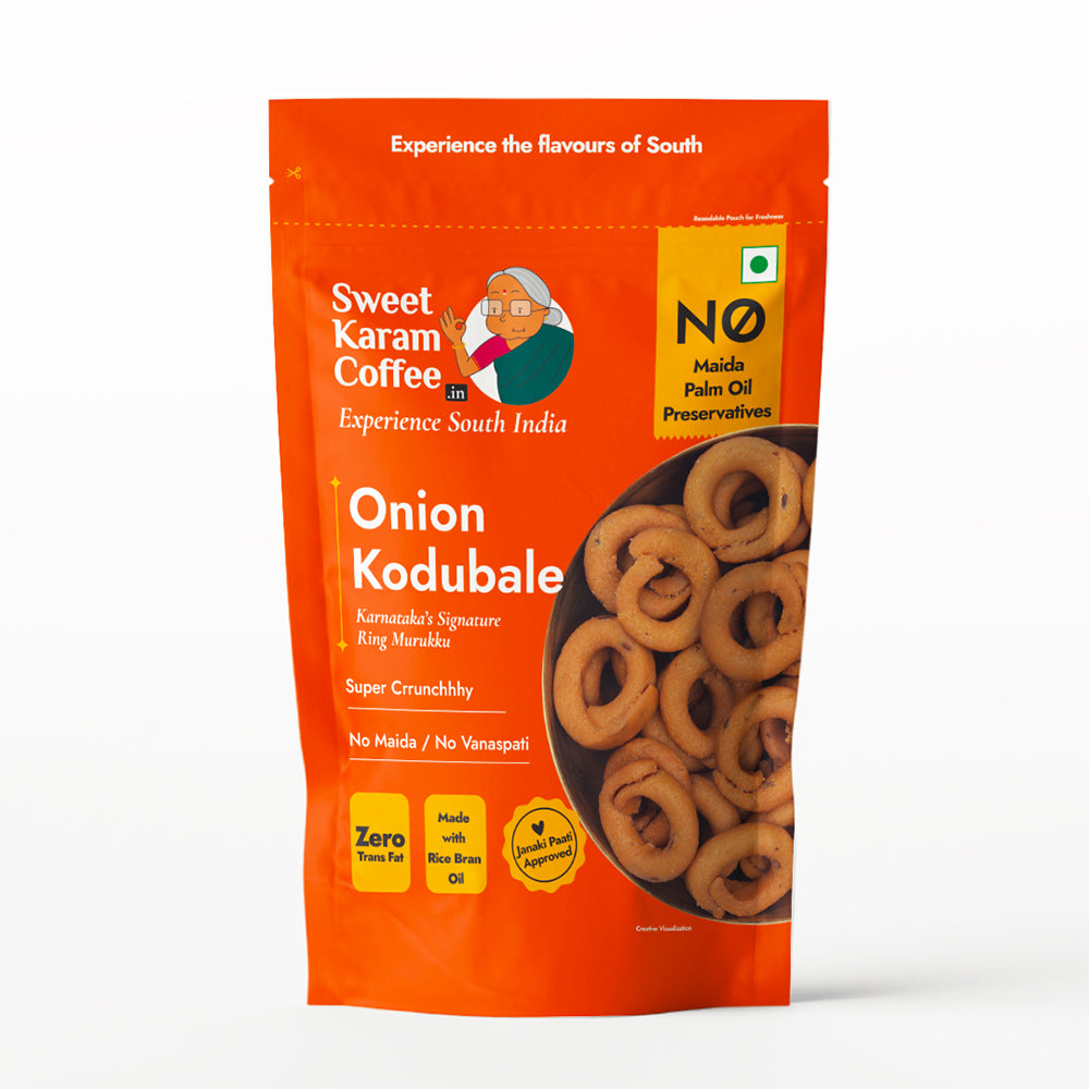 Onion Kodubale 95g - Sweet Karam Coffee