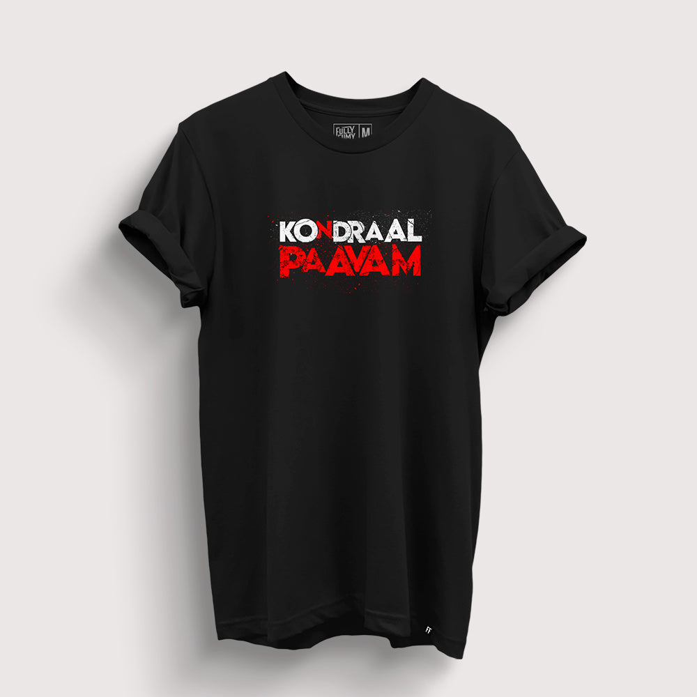 Kondraal Paavam Logo T-Shirt - Fully Filmy