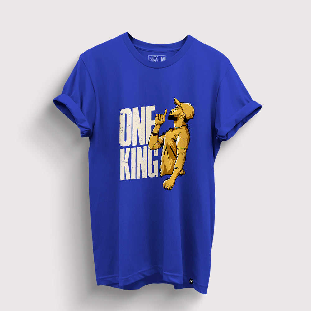 One King | Blue Edition T-Shirt - Fully Filmy