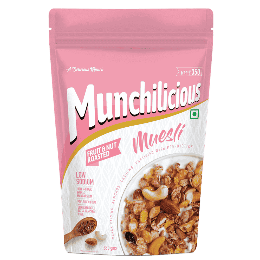 Fruit & Nut Muesli - Munchilicious (350gms)