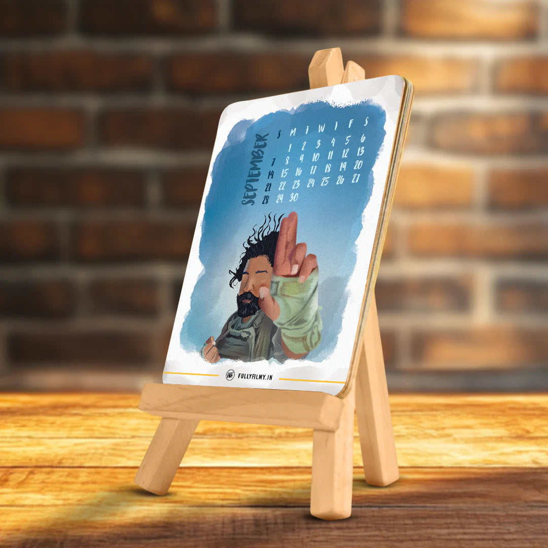 Mani Sir Forever 2025 - Desk Calendar - Fully Filmy