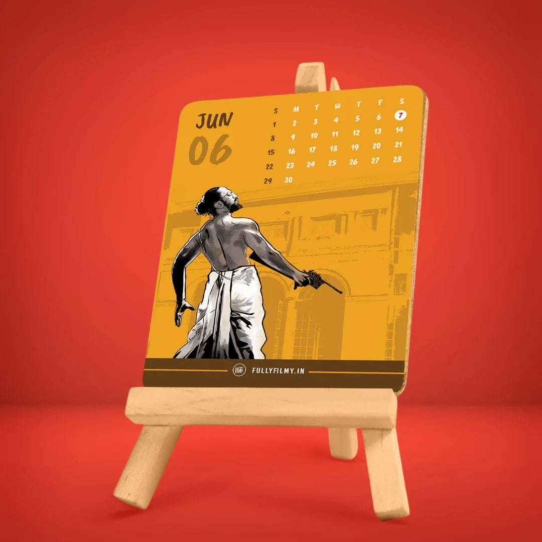 Universal Hero 2025 - Desk Calendar - Fully Filmy