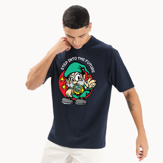 Step Into The Future Oversized T-Shirt - Fully Filmy