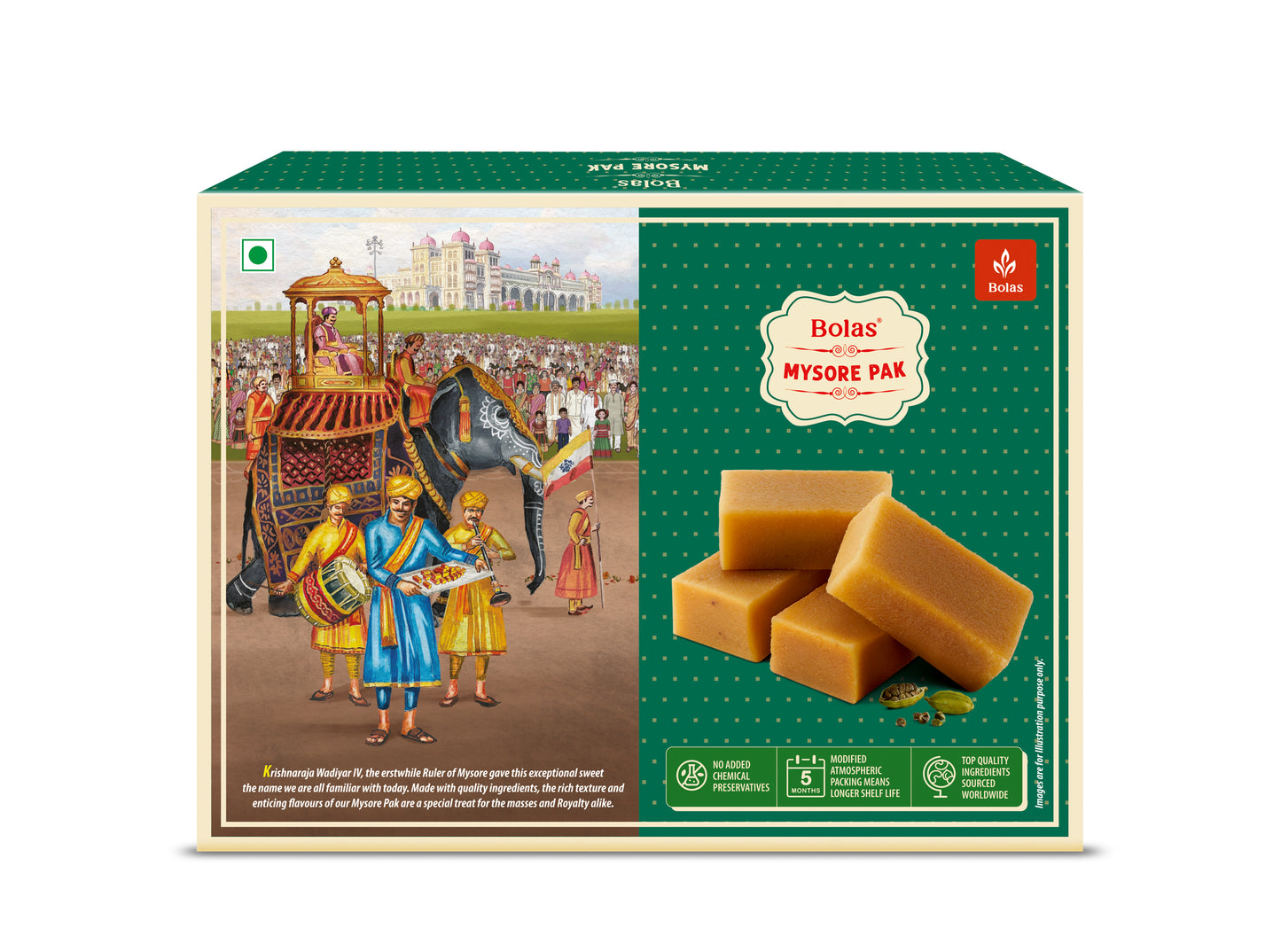 Mysore Pak 200g - Bolas