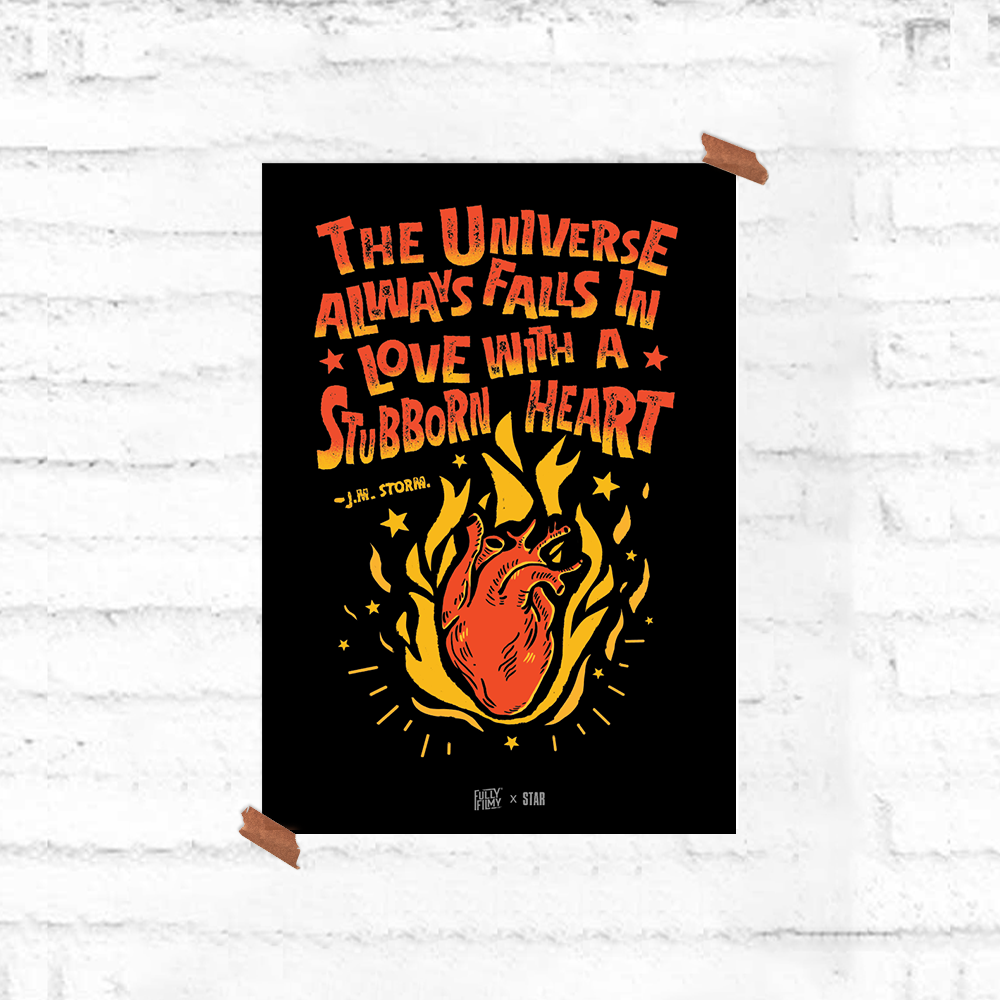 A Stubborn Heart | Star Official Poster - Fully Filmy