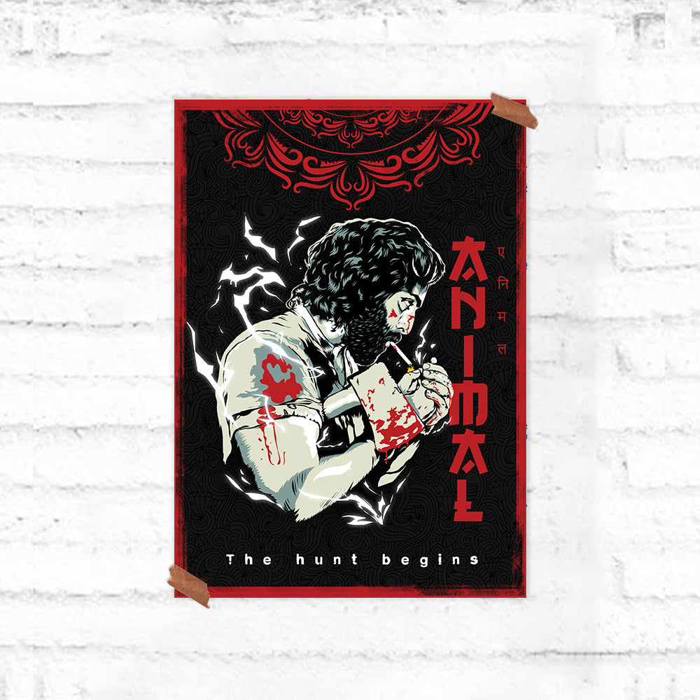 Animal: Hunt Begins | Official Animal Poster - Fully Filmy