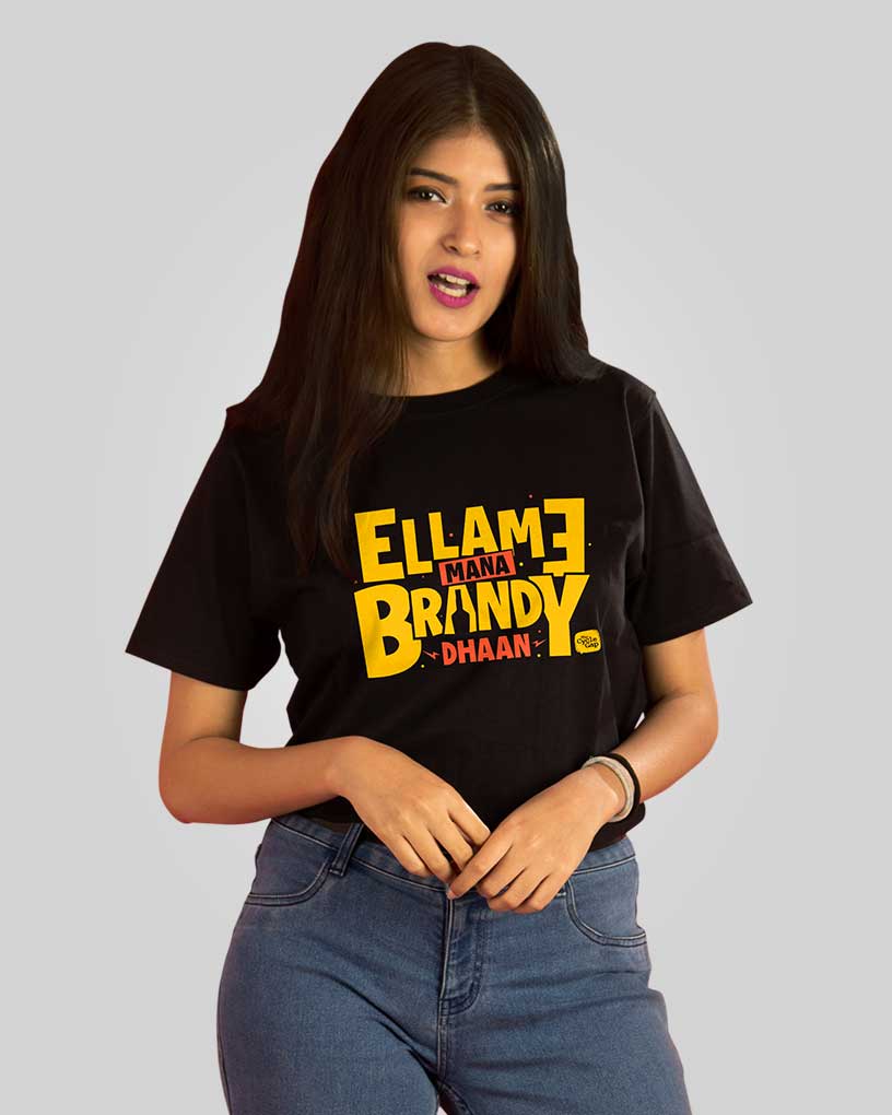 Ellame Mana Brandy T-shirt - Fully Filmy