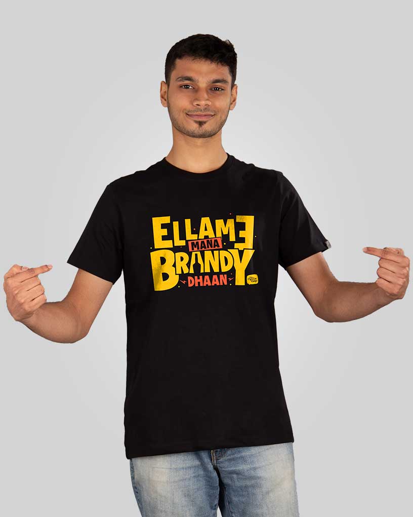 Ellame Mana Brandy T-shirt - Fully Filmy