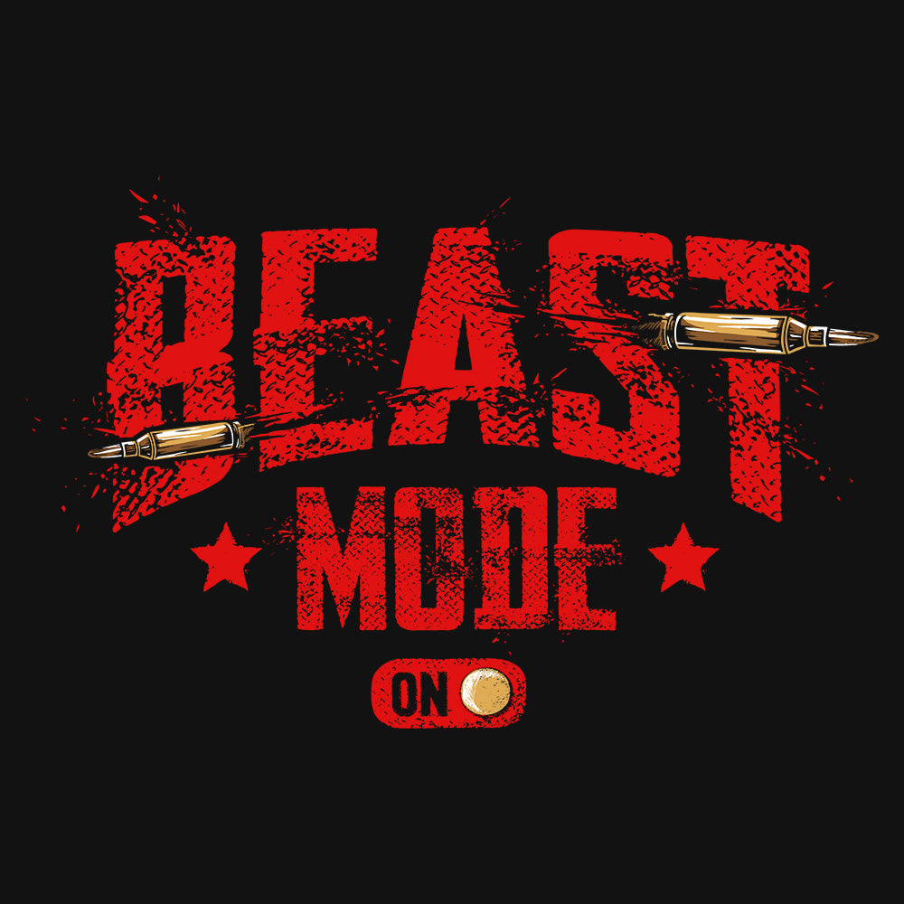 Beast Mode On T-Shirt - Fully Filmy