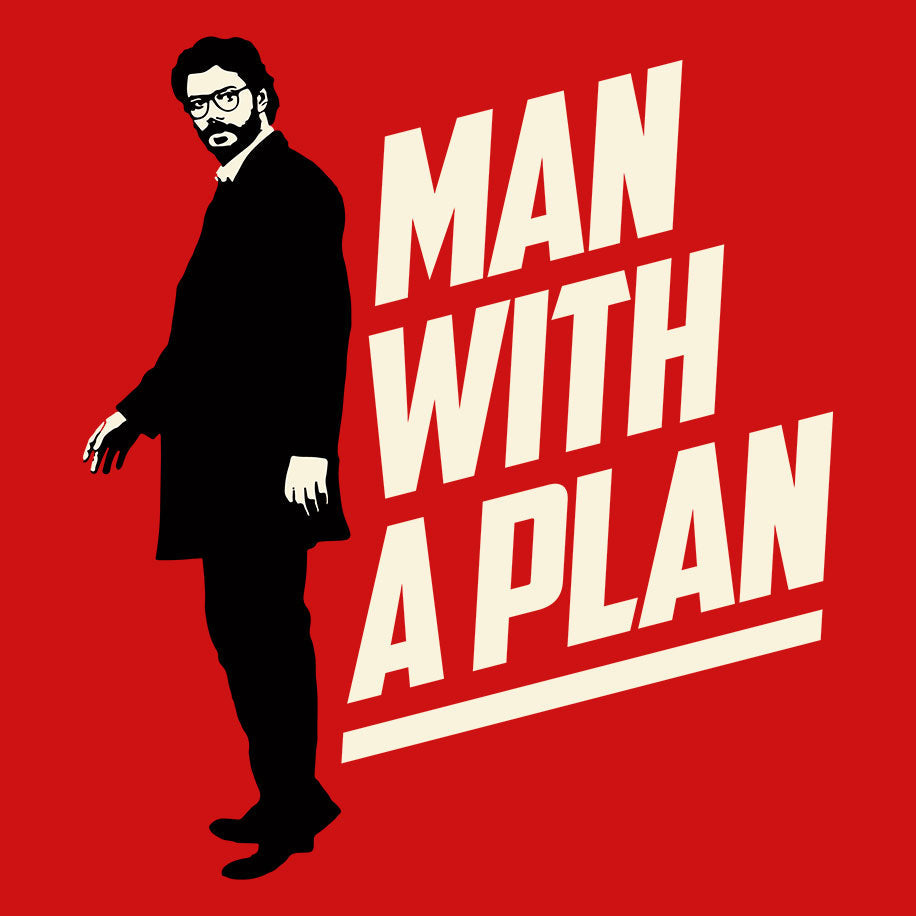 Professor Man with a plan T-Shirt - Fully Filmy