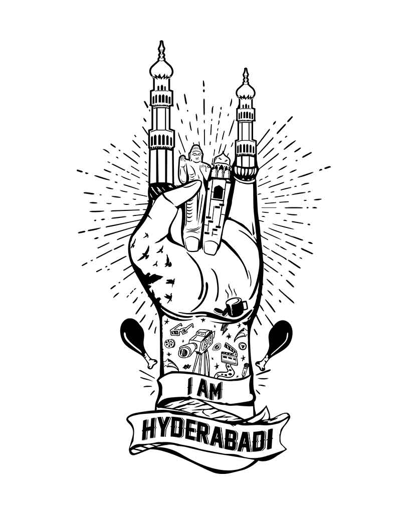 I am Hyderabadi T-Shirt - Fully Filmy