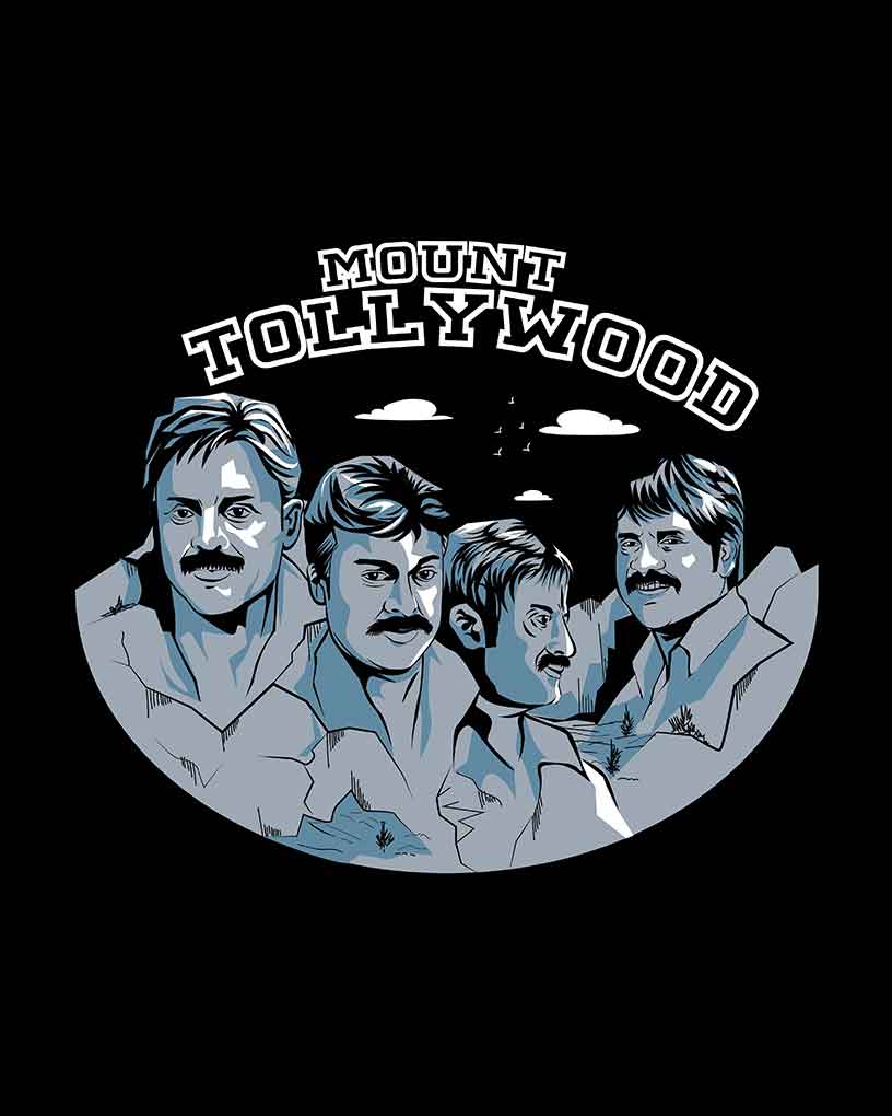 Mount Tollywood T-Shirt - Fully Filmy