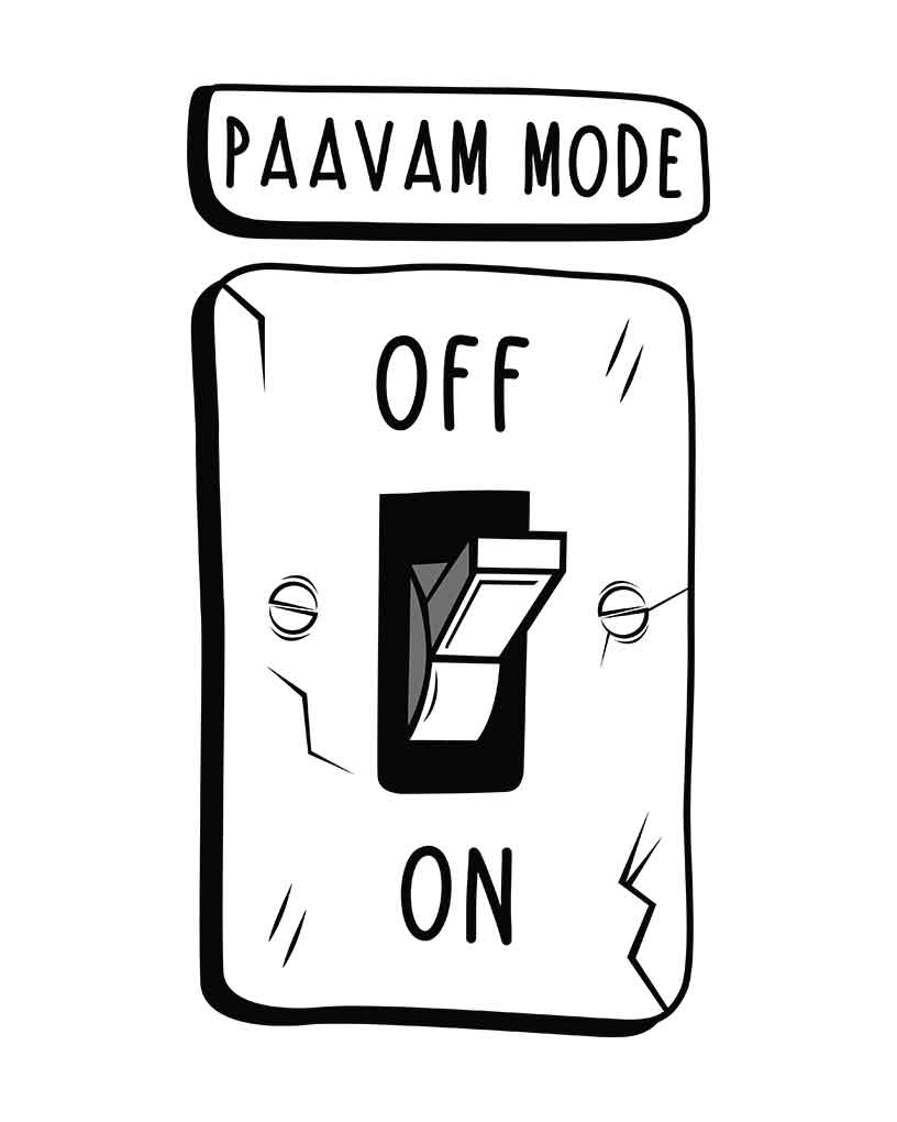Paavam Mode T-Shirt - Fully Filmy