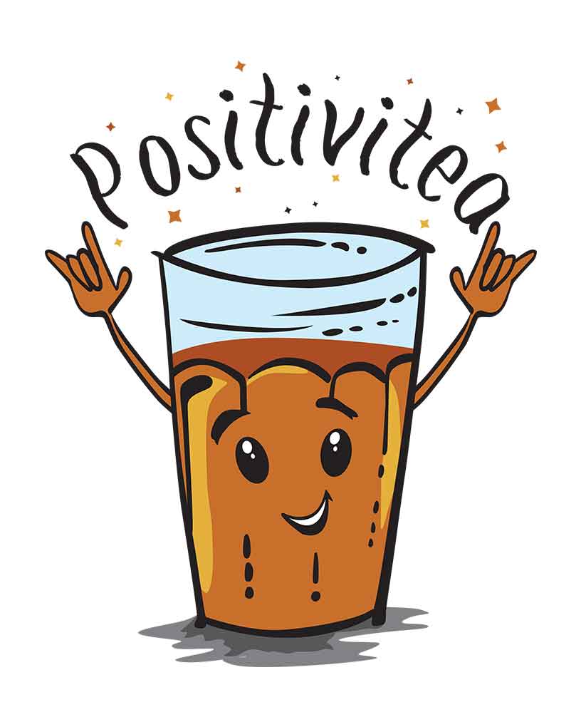 Positivitea T-Shirt - Fully Filmy