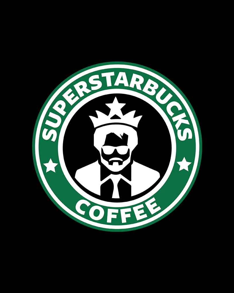 SuperStarbucks T-Shirt - Fully Filmy