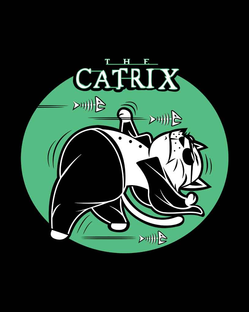 The Catrix T-Shirt - Fully Filmy