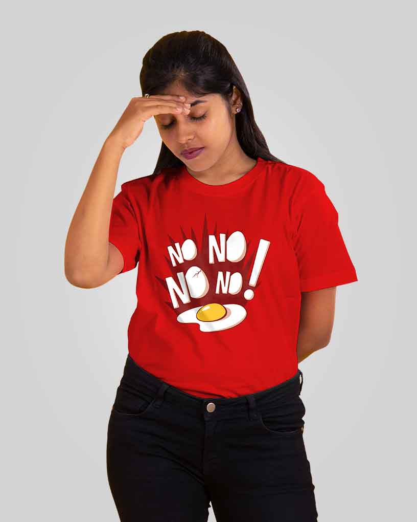 No No No No T-shirt - Fully Filmy