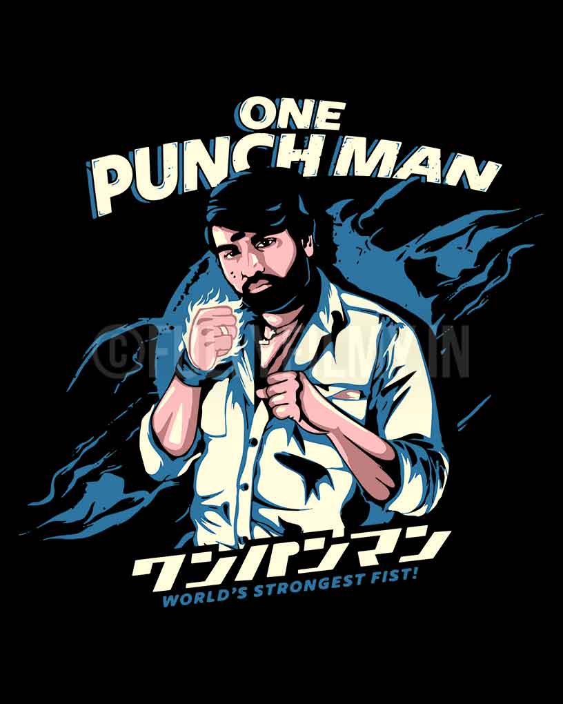 One Punch Man T-shirt - Fully Filmy