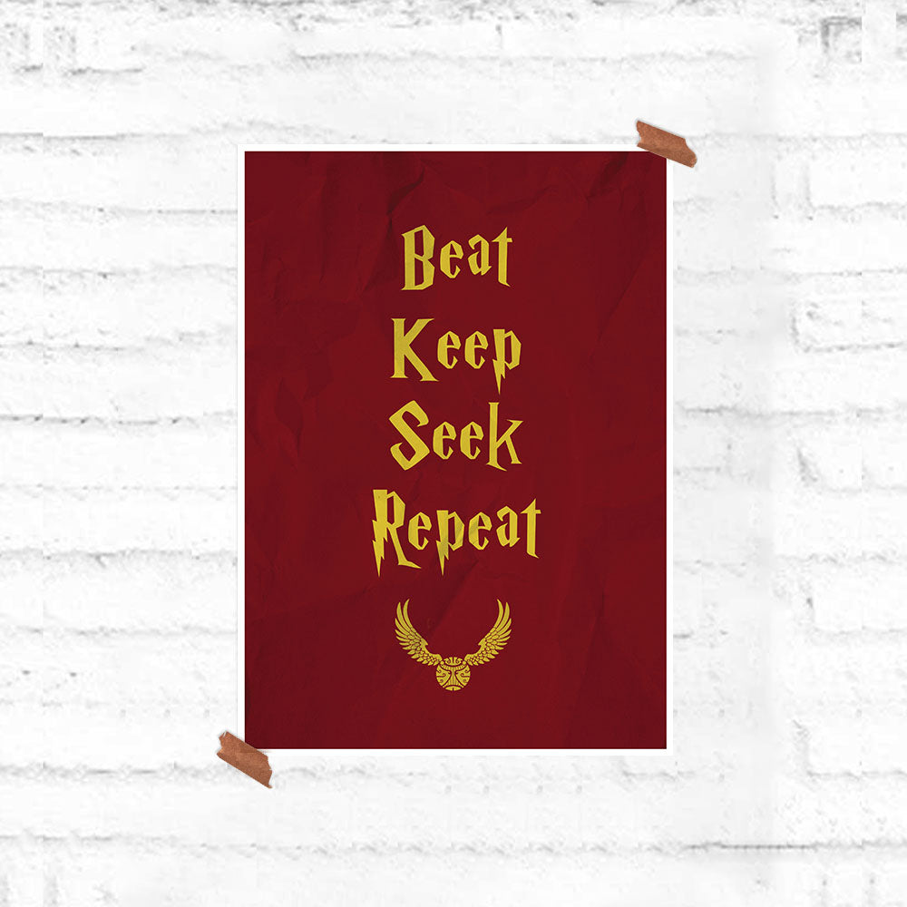 Potter's Routine Poster - Fully Filmy